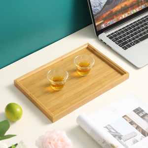 Hiện Đại Thân Thiện Với Môi Tre Hình Chữ Nhật Khay Đặt Đánh Bóng Rim Tấm Món Ăn Phục Vụ Cho Trái Cây Bánh Mì Salad Đám Cưới Ăn Uống Những Dịp - Product Image 3