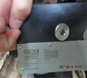 Válvula de Retención Operada por Piloto HAWE HRP1 - Product Image 3