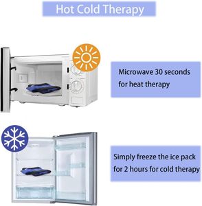 อุปกรณ์พยุงเข่าเจลน้ำแข็งร้อนและเย็นทนทานสำหรับบรรเทาอาการปวดบวมและรู้สึกไม่สบายบริเวณข้อเข่า - Product Image 4