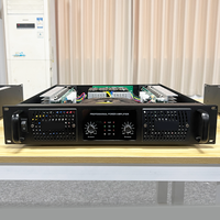 Amplificateur de puissance 2U en rack, classe H, 2 canaux, 600W, amplificateur audio professionnel pour DJ, fêtes, concerts en plein air, scènes