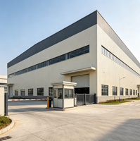 Atelier métallique préfabriqué, bâtiment en structure acier et entrepôt de stockage