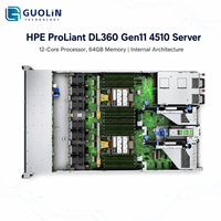 Server Rak HPE ProLiant DL360 Gen11 4510 1U Tersedia Siap Kirim untuk Penggunaan Bisnis dan Penyebaran Global yang Cepat