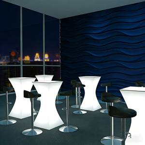 Meuble <span class=keywords><strong>de</strong></span> <span class=keywords><strong>bar</strong></span> <span class=keywords><strong>professionnel</strong></span> en plastique d'<span class=keywords><strong>occasion</strong></span>, table <span class=keywords><strong>de</strong></span> cocktail au design moderne, étanche IP65 pour appartement, hôtel, fête, en promotion - Product Image 3