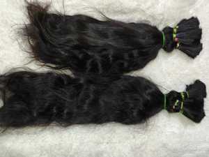 Amplia gama de extensiones de cabello humano indio natural crudo a granel, proveedores de calidad superior en la India para la exportación a granel - Product Image 5