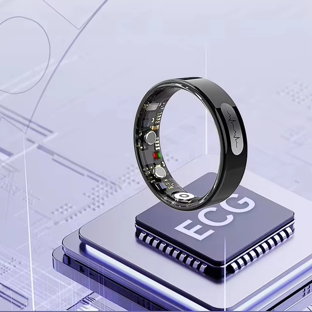 Cross-border New Model Ring Intelligent Temperature Ring Heart Rate Fitness Tracker Ring AI Analysis and Detection