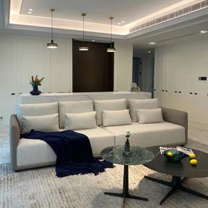 مصنع الساخن بيع مجموعة أريكة الأثاث أحدث عالية الجودة الأريكة أريكة لغرفة المعيشة الكلاسيكية كنبة جلدية قطع - Product Image 4