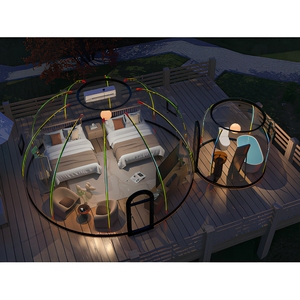 Cúpula Geodésica Esférica Personalizada para Hotel, Casa Transparente de Policarbonato para Exteriores, Glamping, Iglú Modular de Cristal, Burbuja 2026-5 Geode - Product Image 2