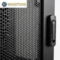 Kabinet Jaringan Dinding 600*600*450mm 6u 12u dengan Pintu Depan Kaca Tempered untuk Aplikasi Pusat Data