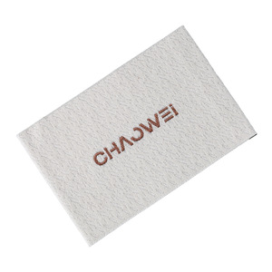 Etiqueta Tejida Rectangular de Algodón para Ropa, Etiqueta Personalizada para Prendas - Product Image 1