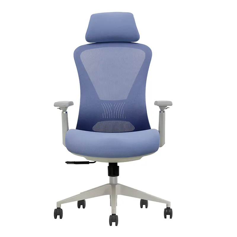 Chaise de bureau ergonomique et élégante, mobilier de haute qualité, design en maille pour ordinateur, travail professionnel, pivotante, pour invités
