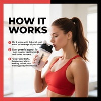 BCAA en Polvo Premium de Marca Privada OEM, Proporción 2:1:1 - Apoyo para la Recuperación Muscular y la Resistencia para Atletas