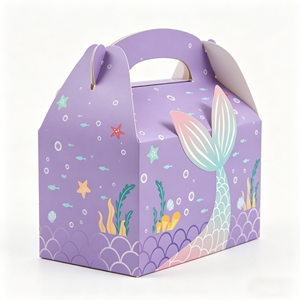 <span class=keywords><strong>Cajas</strong></span> <span class=keywords><strong>de</strong></span> Regalo Personalizadas con Diseño <span class=keywords><strong>de</strong></span> Cola <span class=keywords><strong>de</strong></span> Sirena, <span class=keywords><strong>Cajas</strong></span> <span class=keywords><strong>de</strong></span> Papel con Temática Submarina <span class=keywords><strong>para</strong></span> Pasteles, Galletas y Dulces, <span class=keywords><strong>Cajas</strong></span> <span class=keywords><strong>de</strong></span> Regalo <span class=keywords><strong>de</strong></span> Papel <span class=keywords><strong>de</strong></span> Grado Alimenticio - Product Image 3