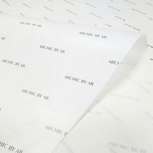 Custom Printed Hamburger Packaging <b>Tissue</b> <b>Paper</b> Food Grade Eco Friendly Ink Printing Logo Safe Non Toxic Wax <b>Wrapping</b> <b>Paper</b> - Product Image 4