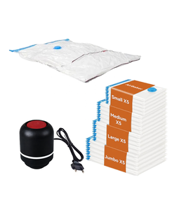 Bolsas de Almacenamiento al Vacío Transparentes, a Prueba de Polvo y Moho, Organizador Ahorrador de Espacio para Ropa, Edredones, Mantas, Cajones, Armarios y Almacenamiento Doméstico - Product Image 1