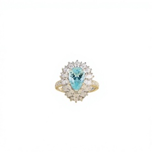 Bague en argent 925 de la meilleure qualité avec diamant cultivé en laboratoire pour femme, bague de fiançailles de luxe, bague de mariage élégante, bijoux fins - Product Image 1