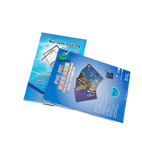 Film magnétique blanc laminé PVC pour impression offset Tiptop 0.15+0.46+0.15, transfert d'eau, design dragon, format A4, CLF-C260402