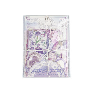 Paquete de 100 Hojas de Papel para Manualidades con Formas Especiales, Estilo Vintage, para Decoración de Fondo, Papel Base para DIY - Product Image 5