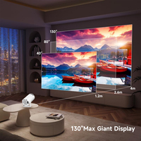 Hot HY300 Pro Mini Smart Tv Wifi Portable Projecteur Jeu Vidéo Home Cinéma Android Projecteurs Extérieurs Téléphone Mobile 4K Proyector