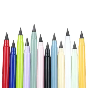 Wholesale HB 0.5 Mm Eternal Infinity Magic Pencil Slim Body Chip Free Pen End Eraser Morandi Color Pencil