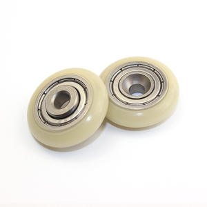 Factory Direct Stainless Steel Bearings and Engineering Nylon-Coated Pulleys 4*21*5mm PVC <b>Window</b> & <b>Door</b> <b>Rollers</b> Wholesale - Product Image 4