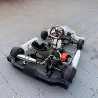Go Karts de Carreras de Alta Velocidad de 7.ª Generación, a Gasolina, de 4 Tiempos, con Frenos de Disco Hidráulicos Profesionales para Exteriores, Carga Máxima de 200 kg
