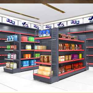 Guichang kệ cửa hàng tạp hóa kệ cửa hàng Kệ Gondola Kệ siêu thị kệ bền cửa hàng Kim Loại hiển thị - Product Image 6