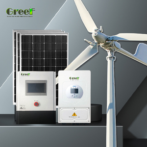 Sistema de Energía Eólica de 5kW Conectado a la Red, Pequeño Sistema Híbrido Solar para Uso Doméstico - Product Image 3