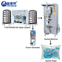 Máquina para Bolsitas de Agua/Proceso de Producción de Agua en Bolsitas, Venta Caliente en Nigeria, África