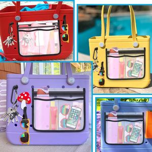Organizador para Bolsa Bogg, Inserto Transparente con Porta Llaves, Accesorios Multifuncionales para Tazas, Teléfonos y Llaves para Bolsa Bogg de Simply Southern - Product Image 6
