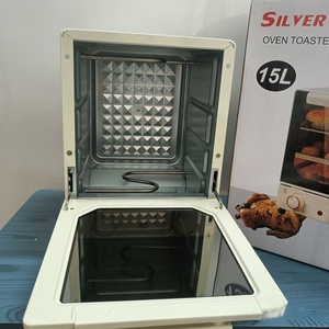 Horno Eléctrico de 15L, Horno Pequeño Vertical Multifuncional para Hornear y Asar en Casa con Control Automático - Product Image 4