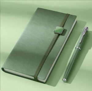 High Value A6 Notebook Soft Leather Portable <b>Journal</b> for Business Meetings Small Record Book Handheld Account <b>Journal</b> Colorful - Product Image 1