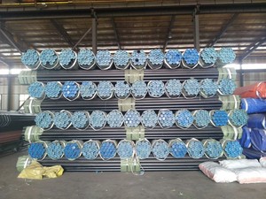 Estándar de fábrica longitud bisel termina ASTM A106/API 5L <span class=keywords><strong>sch</strong></span> <span class=keywords><strong>40</strong></span> negro tubería de acero sin costura - Product Image 6