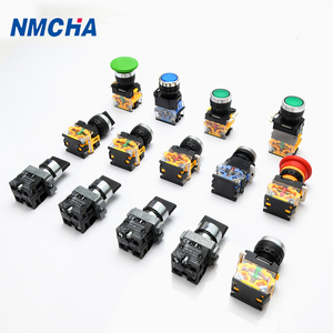 สวิตช์ปุ่มกดโลหะแบบล็อคกลับได้เองมีไฟ LED 22มม. ขั้วต่อกันน้ำ10A รวมกันเป็น1NC ในปัจจุบัน - Product Image 4