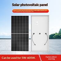 Panneaux solaires monocristallins en silicium 390W 400W 415W 425W, efficacité 19,9%, 2055x1001mm, modules photovoltaïques, panneaux d'énergie solaire
