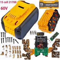 Pour pack de batteries FLEXVolt 60V 15 cellules 12Ah 21700 DCB615/DCB612/DCB609
