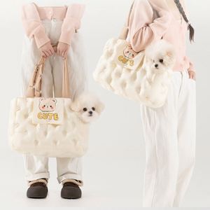 Luxury Cloud Cotton Glue-coated Cotton <b>Pet</b> <b>Carrier</b> Backpack Custom Designer Bag Logo-Lightweight Durable Eco-Friendly Cartoon - Product Image 3