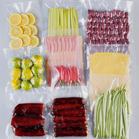 Sac d'emballage sous vide en Mylar de qualité alimentaire imprimé sur mesure, anti-odeur, transparent, thermoscellable, pour le stockage du poisson et de la viande