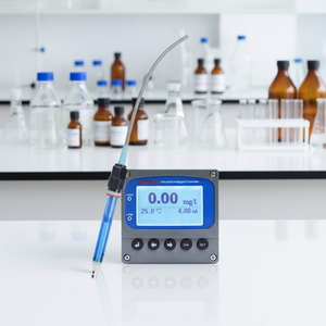 Ampero metrischer freier Chlor analysator mit hoher Genauigkeit Online-Rest chlor messgerät mit konstanter Spannung für Labor und Kalibrierung - Product Image 1