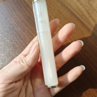 Tubes de brillant à lèvres de luxe vides en gros, 3 ml, blanc et or, personnalisables en ABS, avec impression sérigraphiée et capuchon à vis, conteneur pour brillant à lèvres