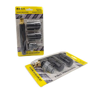 Pistola de Agua de Inyección Directa para Lavado de Autos, Jardín y Hogar, Pistola de Agua de Alta Presión de Plástico con Boquilla de Aleación Tipo Niple, Cabezal de Pistola Negro - Product Image 4