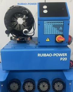 Machine à sertir les flexibles hydrauliques RUBAO, meilleure vente, commande au pédale, 2,5 pouces, P32MS, pour le sertissage des flexibles hydrauliques haute pression - Product Image 1