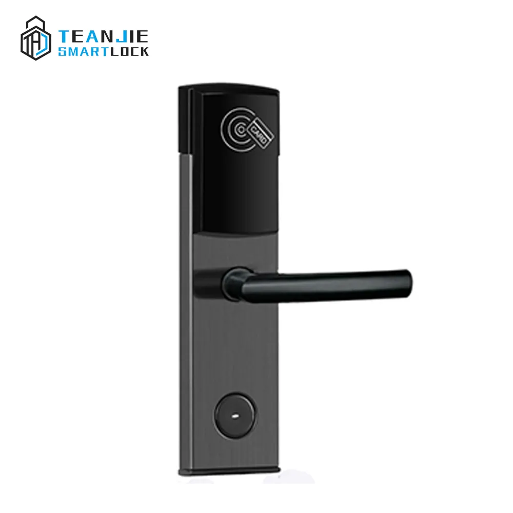 Electronic RFID Smart Hotel Card Key Door Lock with Electric Key