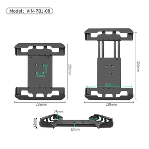 VIN Industrial <b>Tablet</b> <b>Holder</b> Clamp for 9.7-12.9 Inch <b>Tablets</b> Warehouse Forklift Factory Heavy Duty Adjustable Mount Bracket - Product Image 2