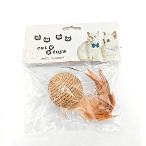 Jouet <span class=keywords><strong>pour</strong></span> <span class=keywords><strong>chat</strong></span> en sisal, baguette à plumes, outil d'auto-entretenissement <span class=keywords><strong>pour</strong></span> chatons et chats adultes, jouet à ressort <span class=keywords><strong>pour</strong></span> intérieur, jouet à lancer, vente en gros - Product Image 6