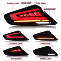 Feux arrière LED RGB HETOP pour Subaru WRX 2023-2026 – Amélioration DRL, feux stop et clignotants – Accessoires Plug and Play pour Toyota