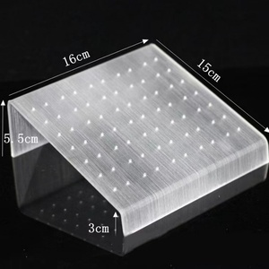 แบบจำลองต่างหูอะคริลิค Gaby พร้อมขาตั้ง แบบจำลองเจาะหูปลอมเหมือนจริง อุปกรณ์โชว์แบบจำลองต่างหูเจาะจมูก ขาตั้งโชว์เครื่องประดับ - Product Image 2