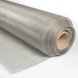 904L super grande 6.5m 90 8*85 micron mesh holandês weave filtro peneira de malha de arame de metal em aço inoxidável tela