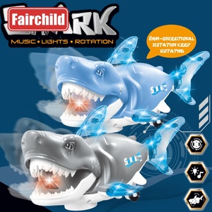 <span class=keywords><strong>Robot</strong></span> <span class=keywords><strong>Requin</strong></span> Musical Lumineux en Plastique Fonctionnant sur Piles, <span class=keywords><strong>Jouet</strong></span> Intelligent pour Enfants - Product Image 3