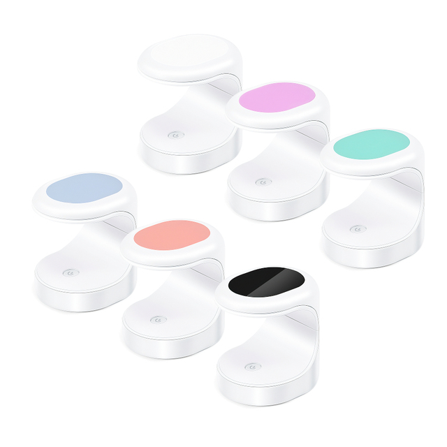 16w UV LED Nail Dryer Mini Gel Nail Lamp Portable Curing Light for Gel Nail Polish Professional Salon Home Use