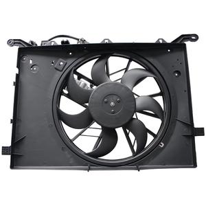 OE #   Quạt làm mát két nước & vỏ bảo vệ 12V DC tự động 30680547 0130303909 với mô-đun điều khiển điện tử dành cho VOLVO C70 S80 V70 S60 - Product Image 1
